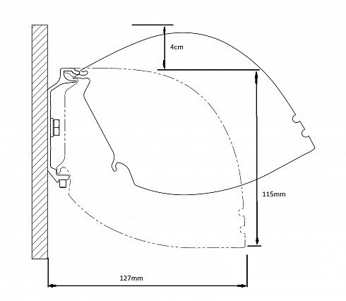 Экран с электроприводом Kauber Red Label Tensioned BT Cinema, 131" 16:9